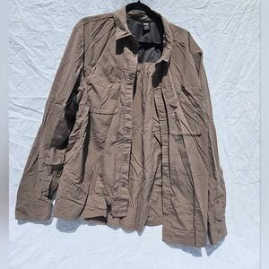 REI men's outdoors collared shirt